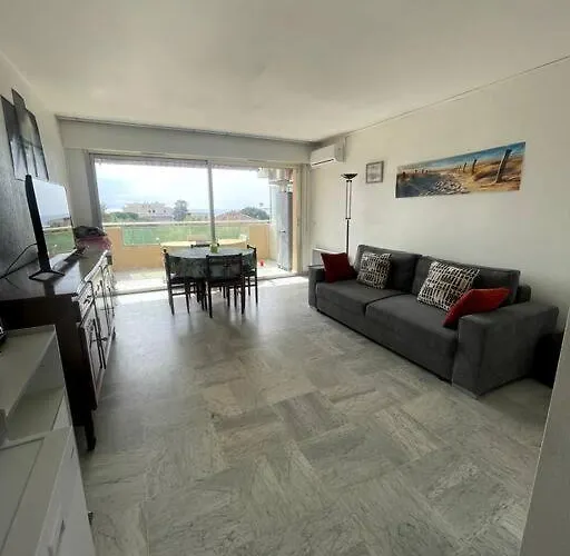 아파트 Grand Vue - Plages A Pied - Parking 앙티브